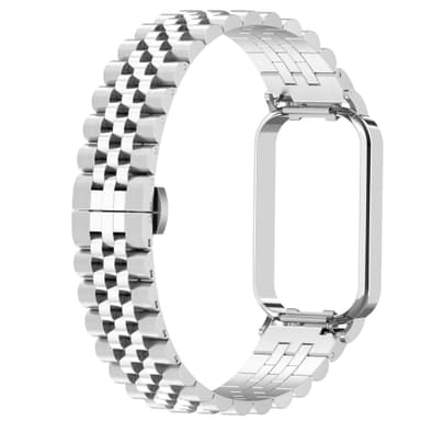 Klockarmband med boett i rostfritt stål Sølv Redmi Band 2
