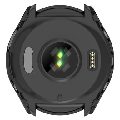 Smart urkasse med skærmbeskytter Sort Garmin Forerunner 965