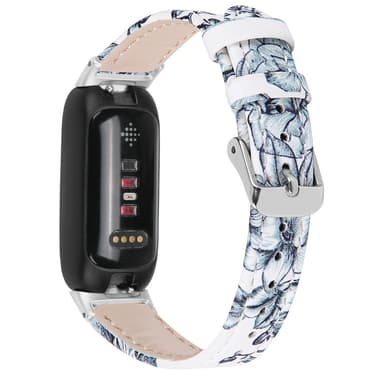 INF Urrem i ægte læder MultiColor Fitbit Inspire 2 / 3