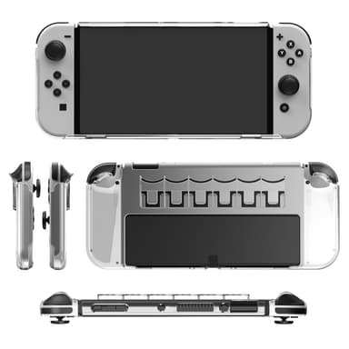 Beskyttelsesetui til spilkonsol hvid Switch OLED