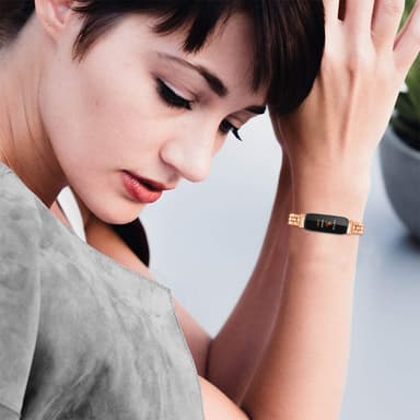 Bling klockband Rose guld Fitbit Inspire 3