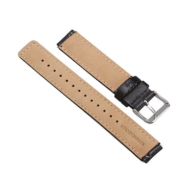 Urrem i ægte læder Sort Huawei Band B7