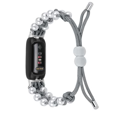INF Urrem i vævet stof Grå Fitbit Inspire 1 / 2 / 3