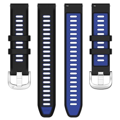 INF Urrem silikone Sort Garmin Forerunner 265 / 265 Music / 255 / 255 Music / Venu 2 / Vivoactive 4