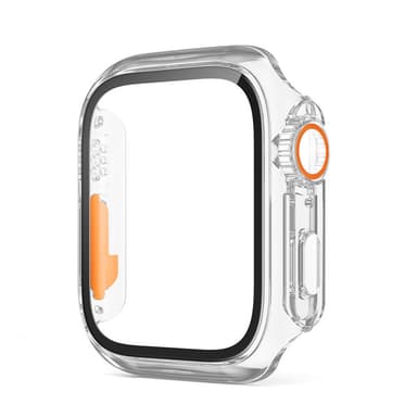 Smart urkasse med skærmbeskytter Gennemsigtig Apple Watch S8 / Ultra 7 / Ultra 6 41 mm