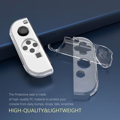 Beskyttelsesetui med stativ Gennemsigtig Nintendo Switch OLED
