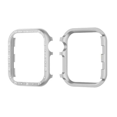 Smartwatch skyddsfodral i aluminiumlegering Sølv