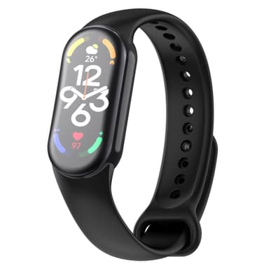Klockarmband silikon Sort Xiaomi Mi 8