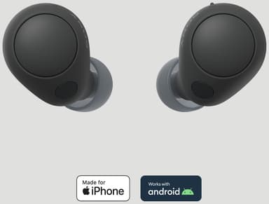 Sony WF-C700N true wireless in-ear høretelefoner (sort)