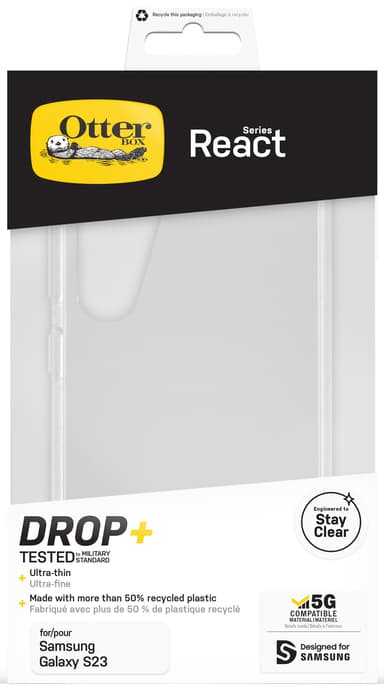 OtterBox React Samsung Galaxy S23 cover