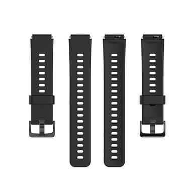 Klockarmband silikon Sort Huawei Band B7