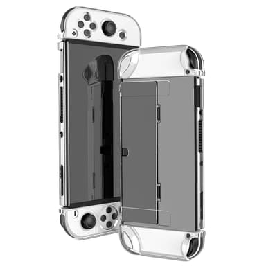 Beskyttelsesetui med stativ Gennemsigtig Nintendo Switch OLED