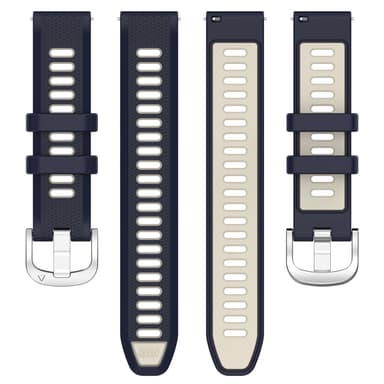 Urrem silikone Mørkeblå Garmin Forerunner 265S / 255S Music / 255S / Venu 2S / Vivomove 3S / Vivoactive 4S