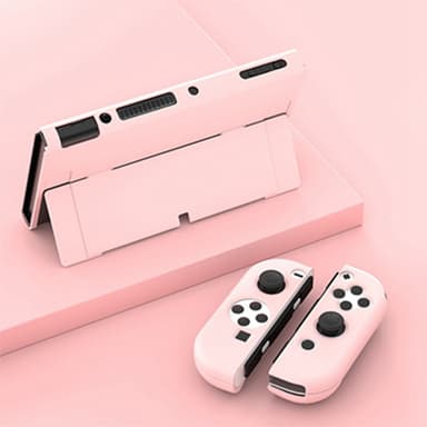 Beskyttelsesetui med stativ Lyserød Nintendo Switch OLED