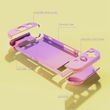 INF Dockbart etui, der er kompatibelt med Nintendo Switch PC White