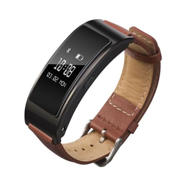 INF Urrem i ægte læder Brun Huawei Band B7