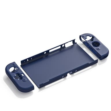 Dockbart etui Mørkeblå Nintendo Switch OLED