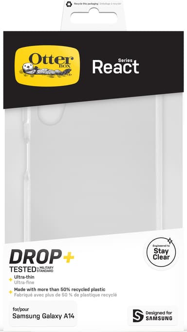 OtterBox React Samsung Galaxy A14 cover