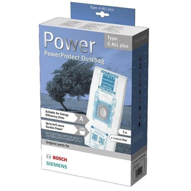 bosch Støvsugerpose Type G ALL Plus VZ51GALL eller BBZ51FGALL