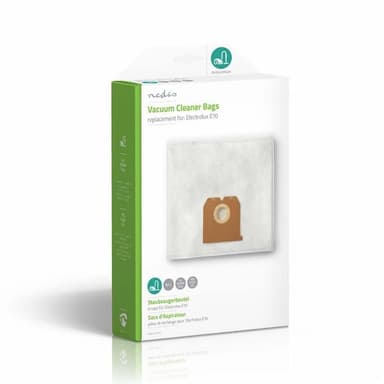 Nedis Støvsugerpose | 4 stk. | Syntetisk | Mest solgt for: Electrolux | Hvid