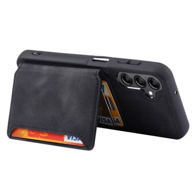 SKALO Samsung A54 5G PU-læder Cover med Pung - Sort