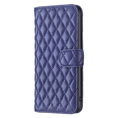 SKALO Samsung A34 5G BINFEN COLOR Quiltet Pung - Blå