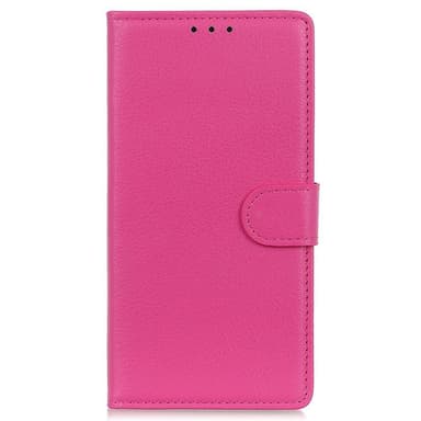 SKALO Samsung A14 4G/5G Litchi Flip Cover - Pink