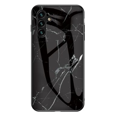 SKALO Samsung A54 5G Marmor hærdet glas TPU Cover - #4
