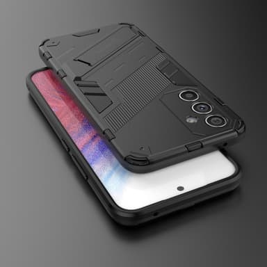 SKALO Samsung A54 5G Hybrid BIBERCAS Cover - Sort