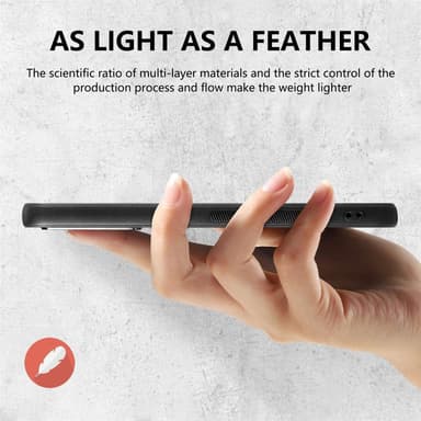 SKALO Samsung A14 4G/5G Carbon Fiber TPU cover - Khaki