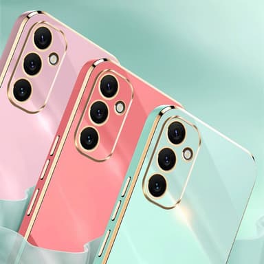 SKALO Samsung A34 5G XINLI TPU Cover med ring - Sort