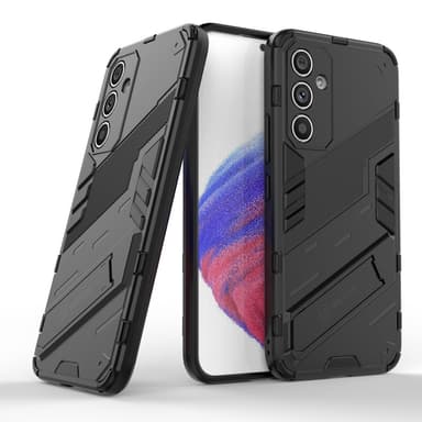 SKALO Samsung A54 5G Hybrid BIBERCAS Cover - Sort