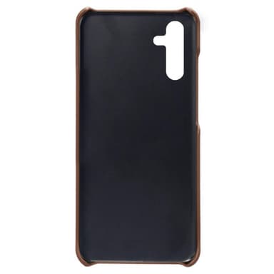 SKALO Samsung A54 5G PU-læder Kortholder Cover - Mørkebrun