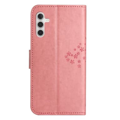 SKALO Samsung A14 4G/5G Owl Tree Flip Cover - Pink
