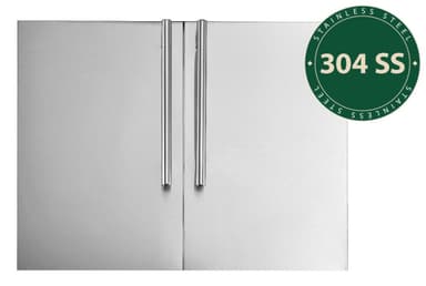 Myoutdoorkitchen - Built-in - Dobbeltdør til indbygning