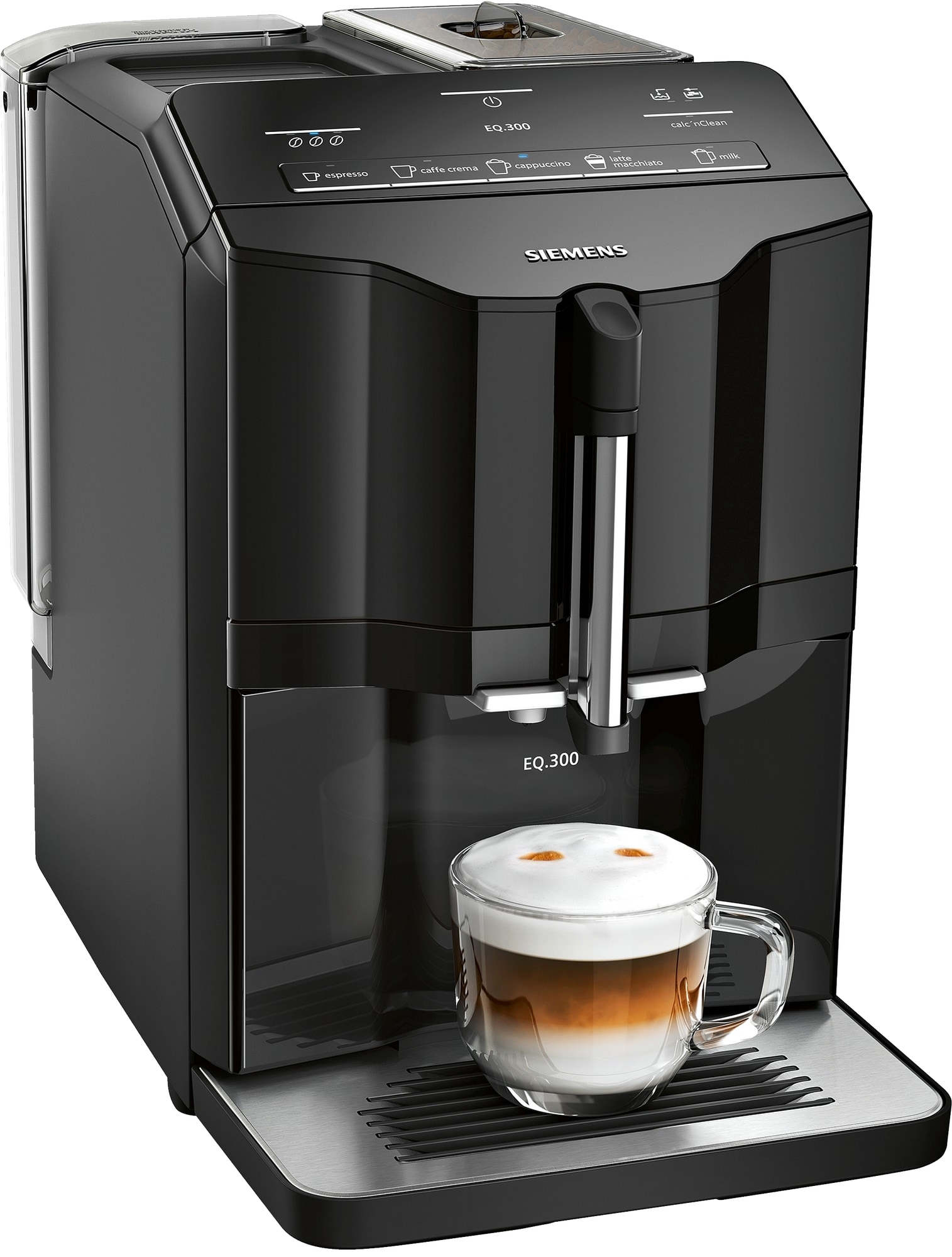 Orient Eksklusiv forholdet Siemens EQ.300 espressomaskine TI35A209RW | Elgiganten