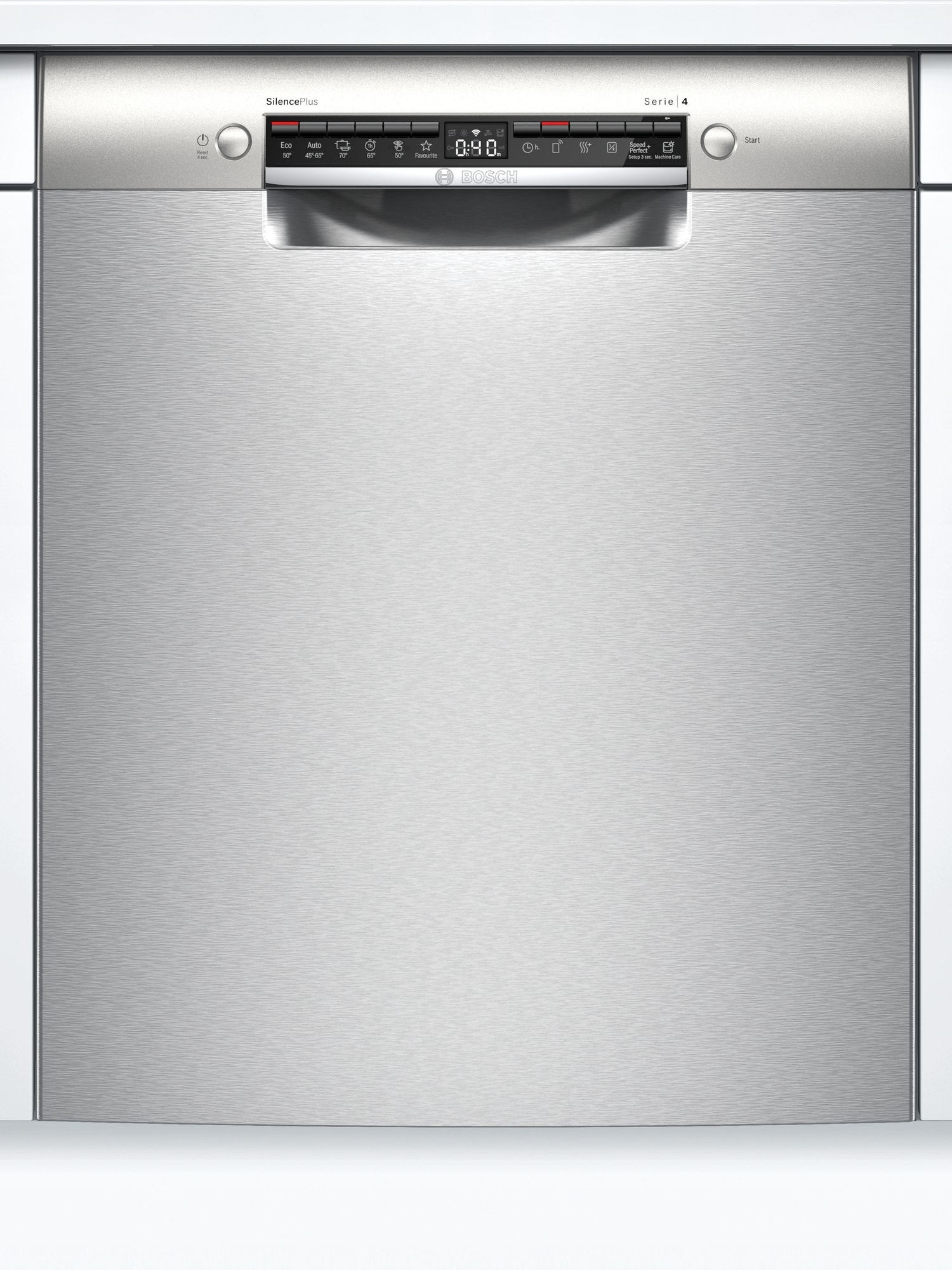 Bosch Serie 4 opvaskemaskine SMU4HAI48S (rustfrit stål) thumbnail