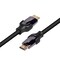 NÖRDIC 10m kabel HDMI 2.0 High Speed ​​med Ethernet 18Gbps 4Kx2K 60Hz UHD støtte til Dynamic HDR Dolby® Vision eARC Game Mode VVR