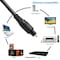 NÖRDIC Toslink Toslink Digital optisk fiberkabel 1m SPDIF kabel