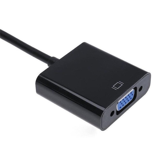 batteri Betydelig salgsplan NÖRDIC HDMI til VGA-adapter kabel 10cm | Elgiganten
