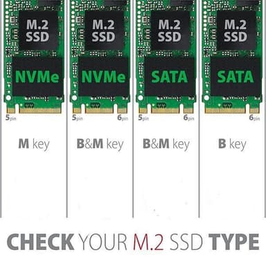 Maiwo K3016S dockingstation til harddisk kloning af M.2 SATA SSD er 5Gbps 1: 1 B & M Key