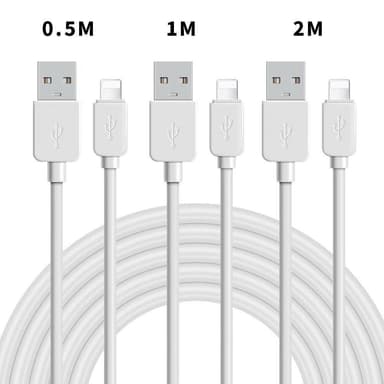 Gør alt med min kraft Slovenien Jeg vil være stærk NÖRDIC 3-pak Non MFI Lightning kabel USB-A til Apple Iphone, Ipad og Ipod hvid 50cm+1m+2m | Elgiganten Gør alt med min kraft Slovenien Jeg vil være stærk NÖRDIC 3-pak Non MFI Lightning kabel USB-A til Apple Iphone, Ipad og Ipod hvid 50cm+1m+2m | Elgiganten