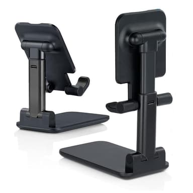 NÖRDIC Justerbart foldbart universal bordstativ til mobiltelefon tablets Iphone Ipad holder drejeligt mobilstativ