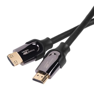 NÖRDIC 10m kabel HDMI 2.0 High Speed ​​med Ethernet 18Gbps 4Kx2K 60Hz UHD støtte til Dynamic HDR Dolby® Vision eARC Game Mode VVR