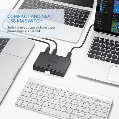 Ugreen USB 2.0 Switch 4 til 1