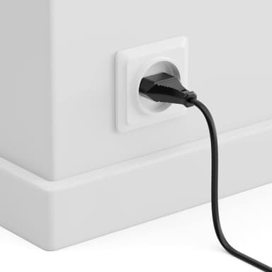 NÖRDIC Strømkabel 1m 230V enhedskabel