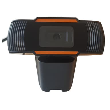 NÖRDIC USB Webcam 720pixel 30 fps 1MP med mikrofon og står for laptop eller plane overflader