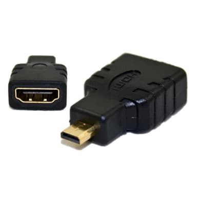 NÖRDIC N5006, Micro HDMI til have HDMI-adapter ho 4Kx2K 60Hz | Elgiganten