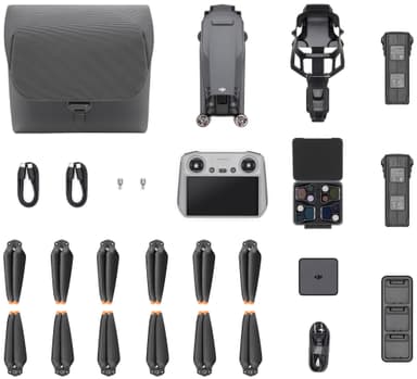 DJI Mavic 3 Pro Fly More Combo drone med RC fjernbetjening