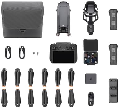 DJI Mavic 3 Pro Fly More Combo drone med RC Pro fjernbetjening